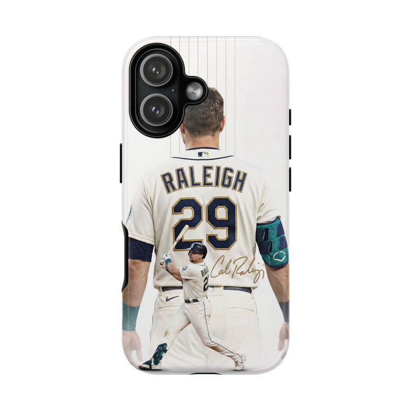 6 Style Cal Raleigh Baseball Player Seattle Mariners Inspire custom Sport Phone Case Collection for iPhone 17-11, Samsung S25-S21