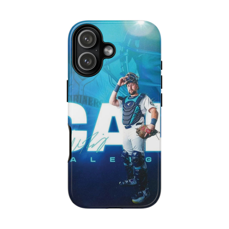 6 Style Cal Raleigh Baseball Player Seattle Mariners Inspire custom Sport Phone Case Collection for iPhone 17-11, Samsung S25-S21