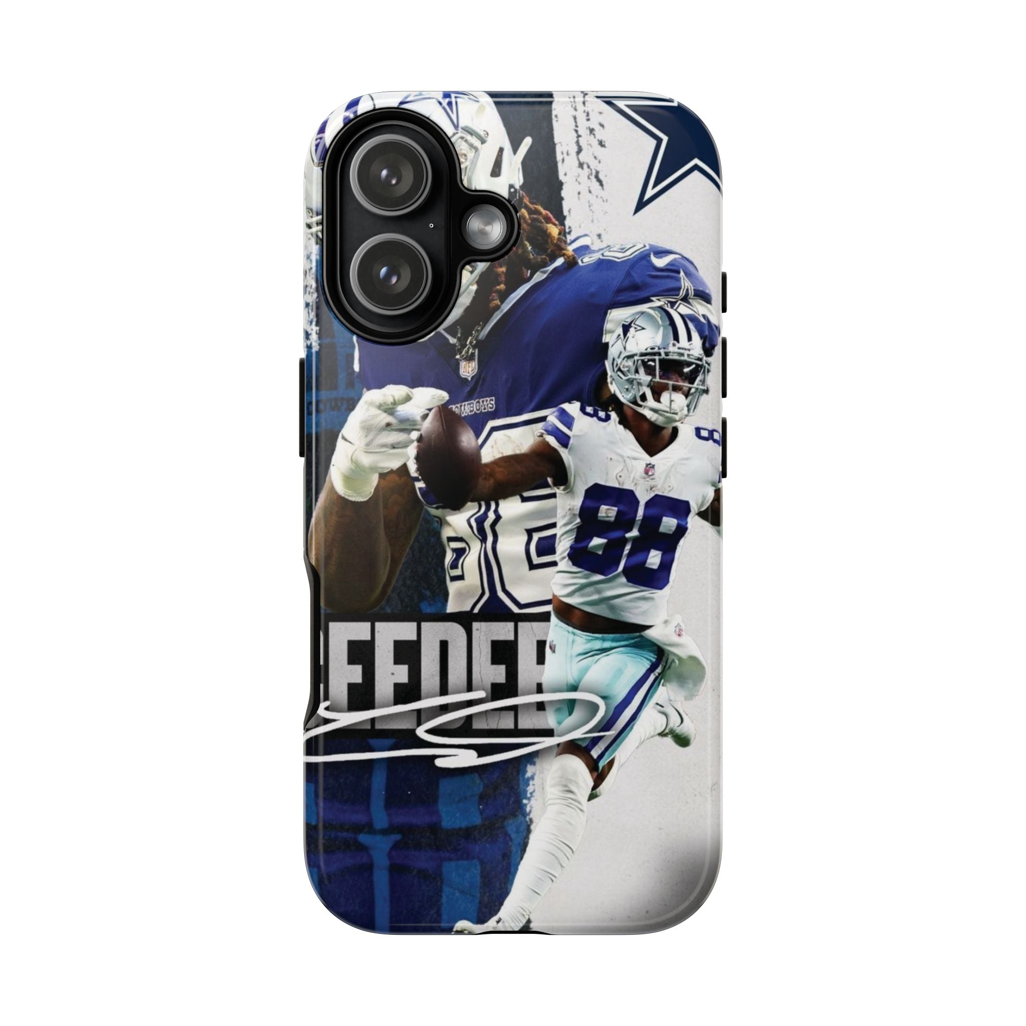 6 Style CeeDee Lamb Football Player Dallas Cowboys Inspire custom Sport Phone Case Collection for iPhone 17-11, Samsung S25-S21