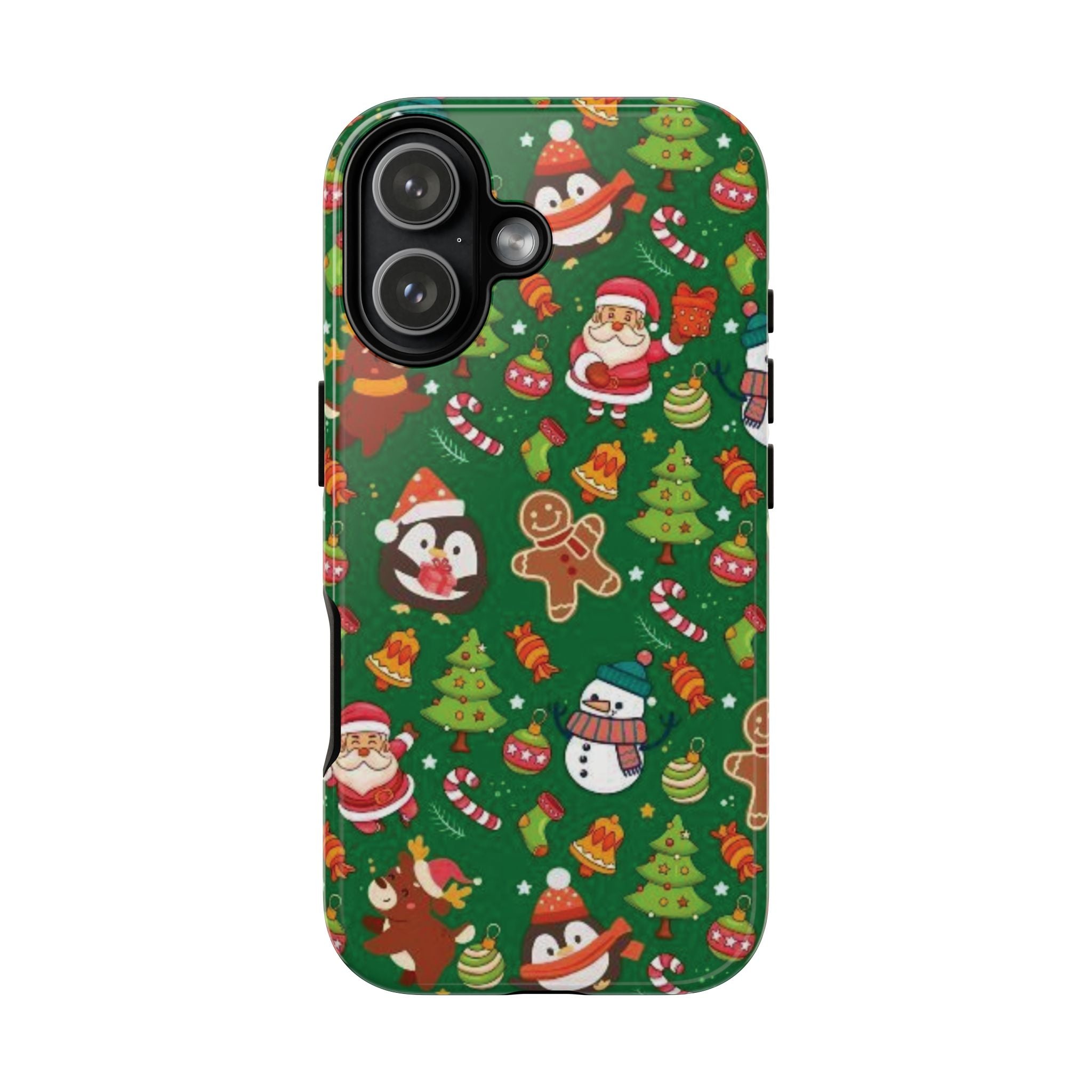 6 Style Christmas Characters Inspire custom Trendy Phone Case Collection for iPhone 17-11, Samsung S25-S21