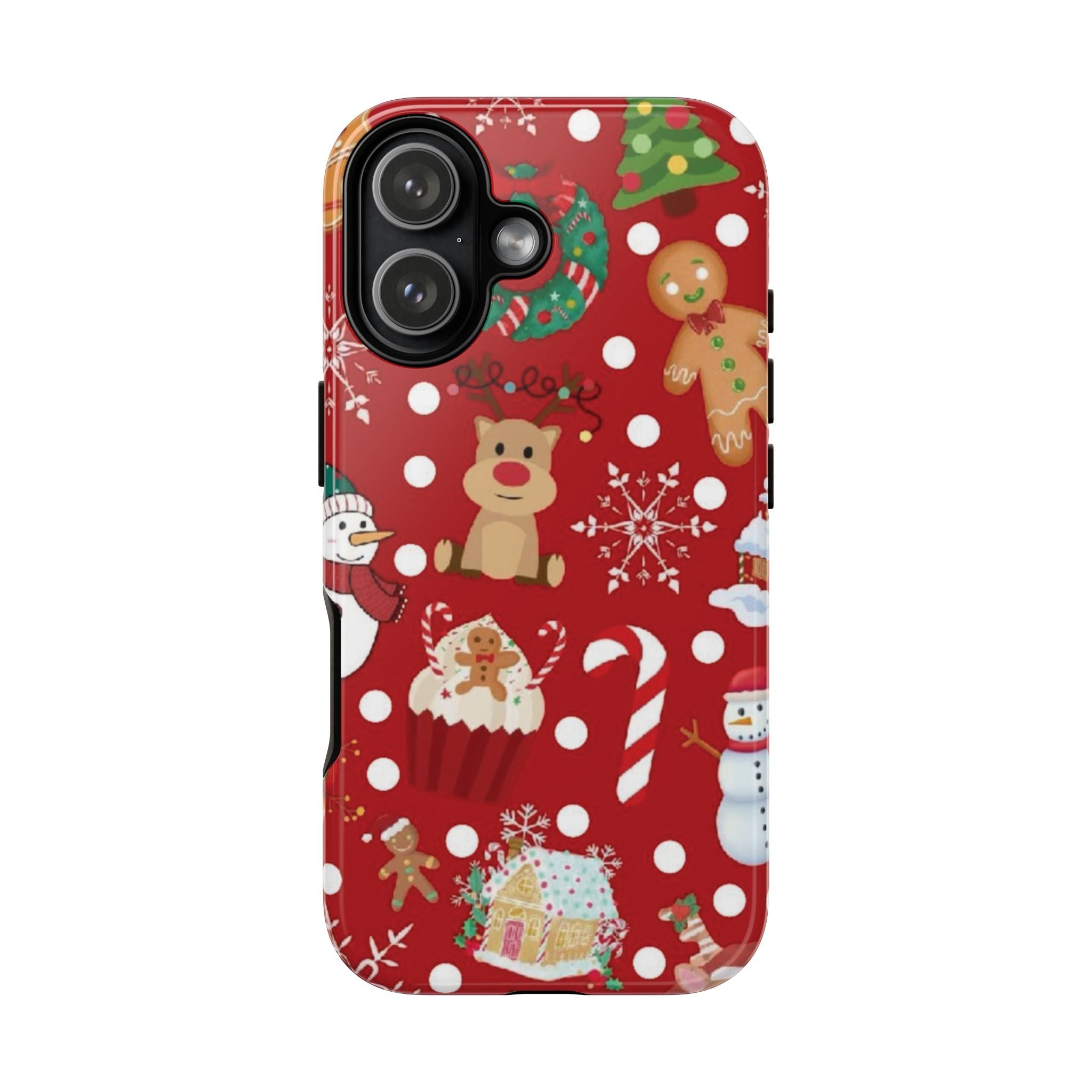 6 Style Christmas Characters Inspire custom Trendy Phone Case Collection for iPhone 17-11, Samsung S25-S21