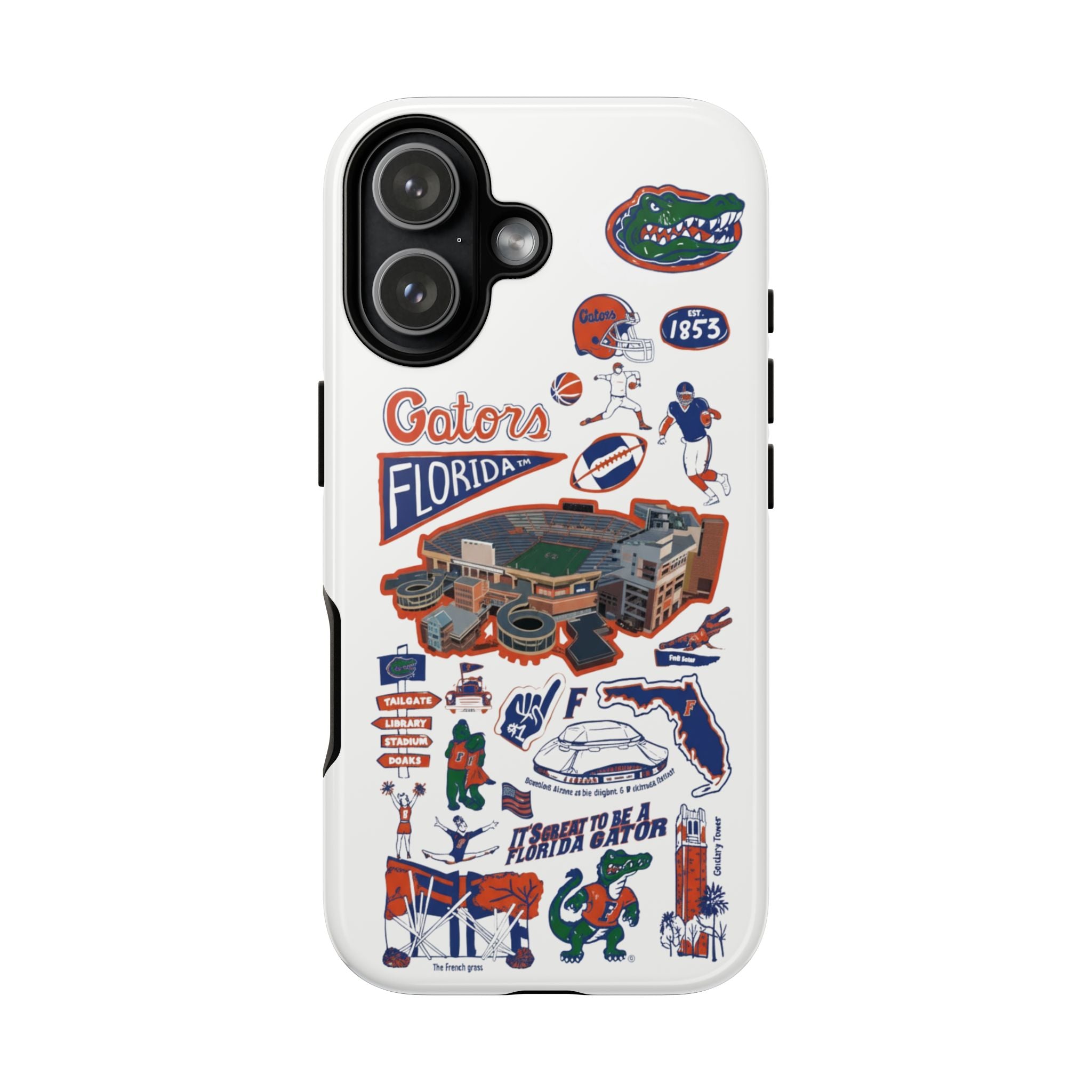11 Style College Football Teams Inspire custom Sport Phone Case Collection for iPhone 17-11, Samsung S25-S21