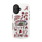 11 Style College Football Teams Inspire custom Sport Phone Case Collection for iPhone 17-11, Samsung S25-S21