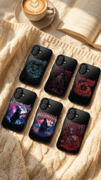 10 Style Anime Mental Rock Style Characters Inspire custom Anime Phone Case Collection for iPhone 17-11, Samsung S25-S21