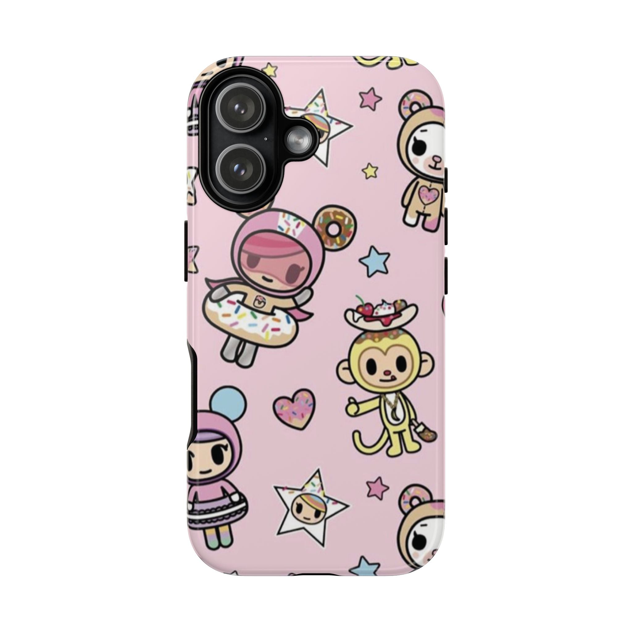 6 Style Chibi Characters Inspire custom Trendy Phone Case Collection for iPhone 17-11, Samsung S25-S21