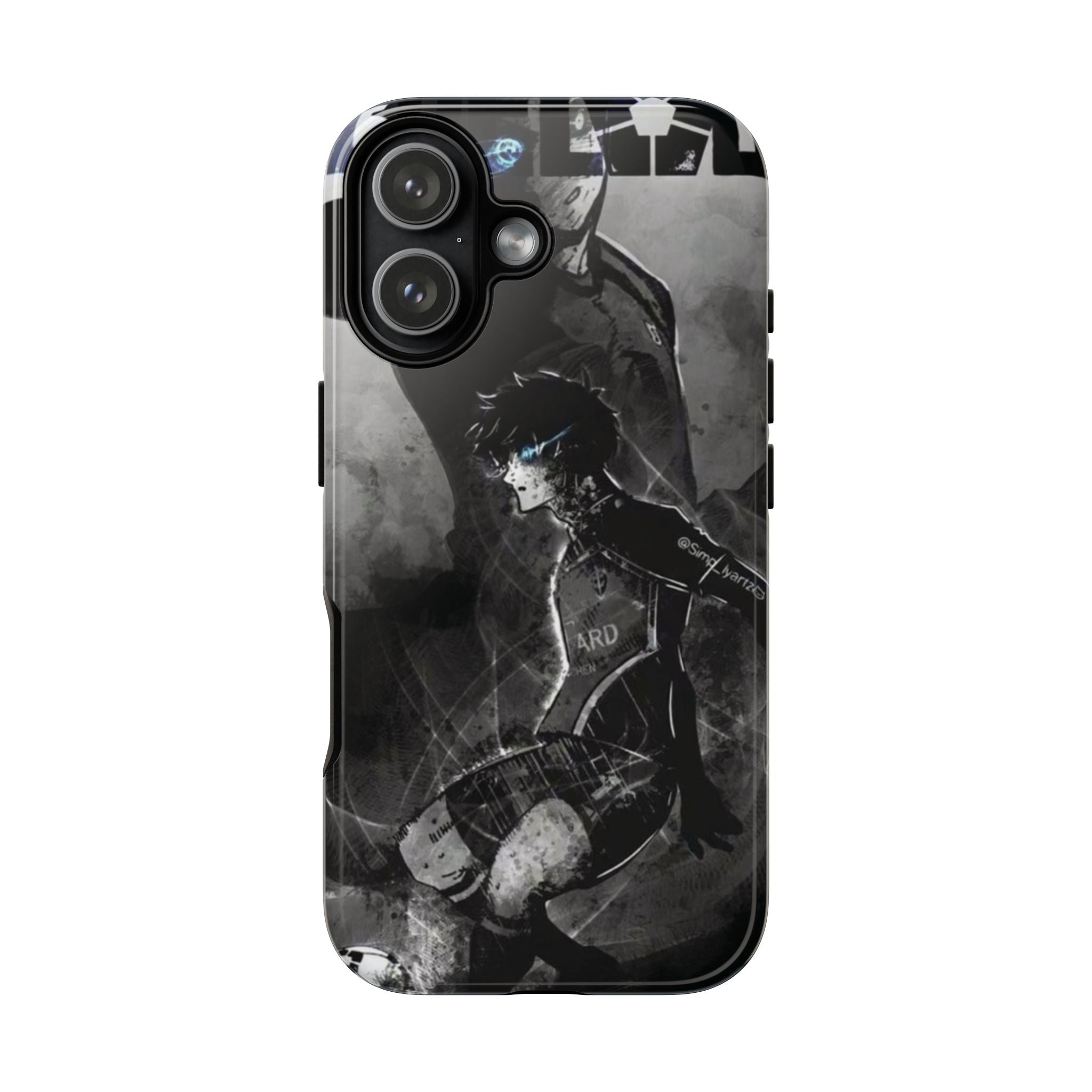 6 Style Blue Lock Characters Inspire custom Anime Phone Case Collection for iPhone 17-11, Samsung S25-S21