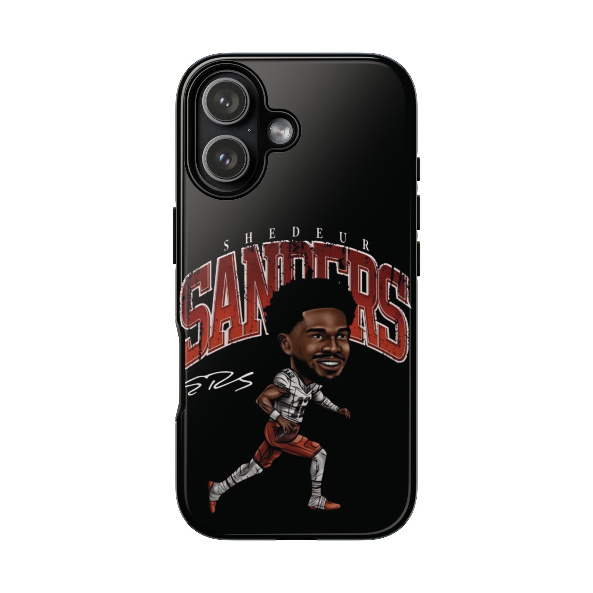 2 Style Shedeur Sanders Football Player Colorado Buffaloes Inspire custom Sport Phone Case Collection for iPhone 17-11, Samsung S25-S21
