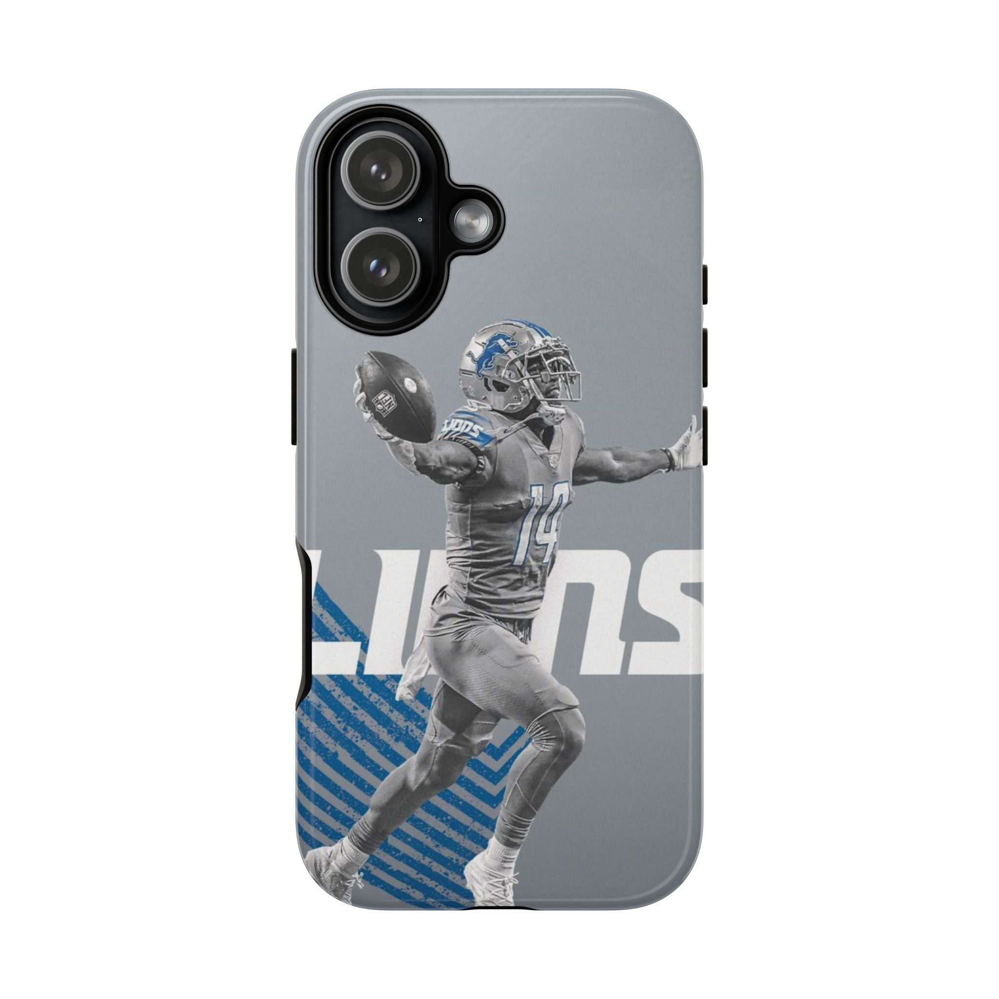 4 Style Amon-Ra St. Brown Football Player NFL Inspire custom Sport Phone Case Collection for iPhone 17-11, Samsung S25-S21