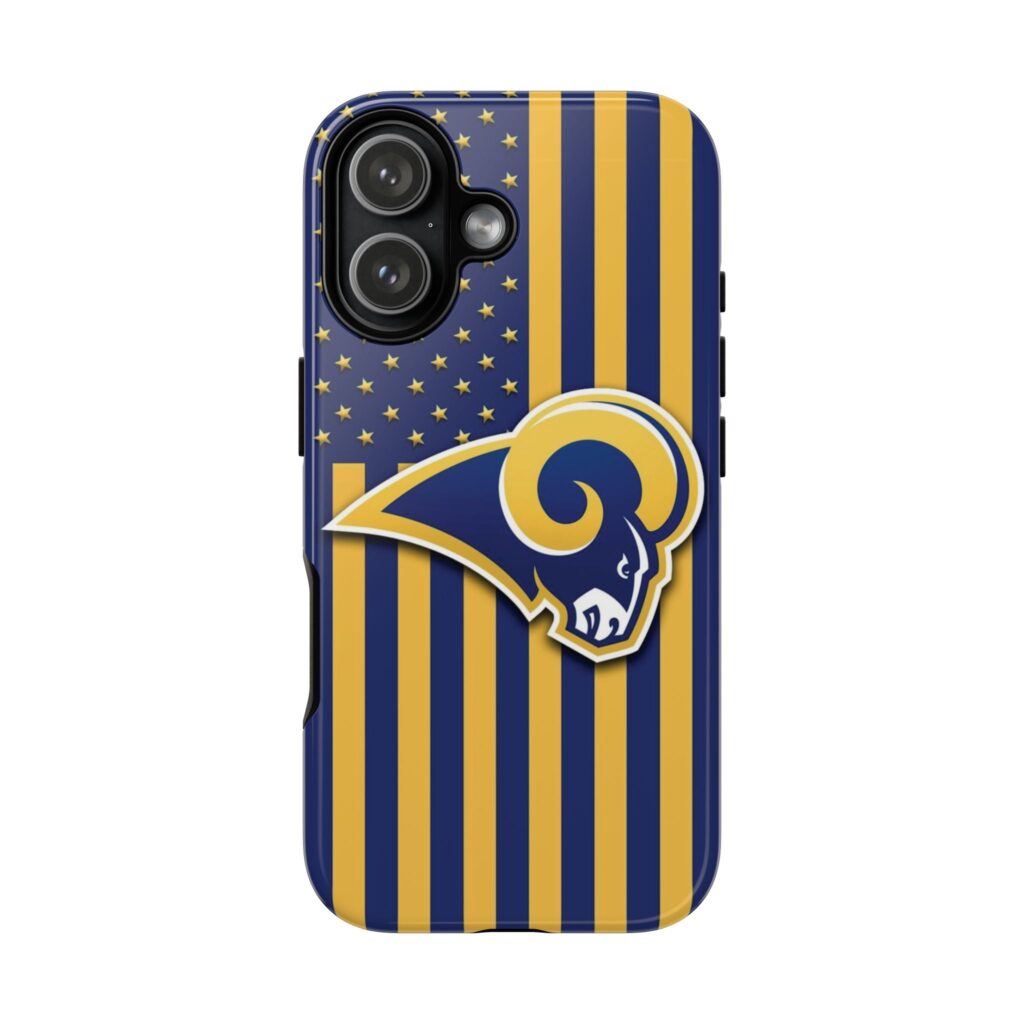 Game recognizes game: Rams inspire custom cases for iPhone 17-11, Samsung S25-S21 – who’s ready for ...