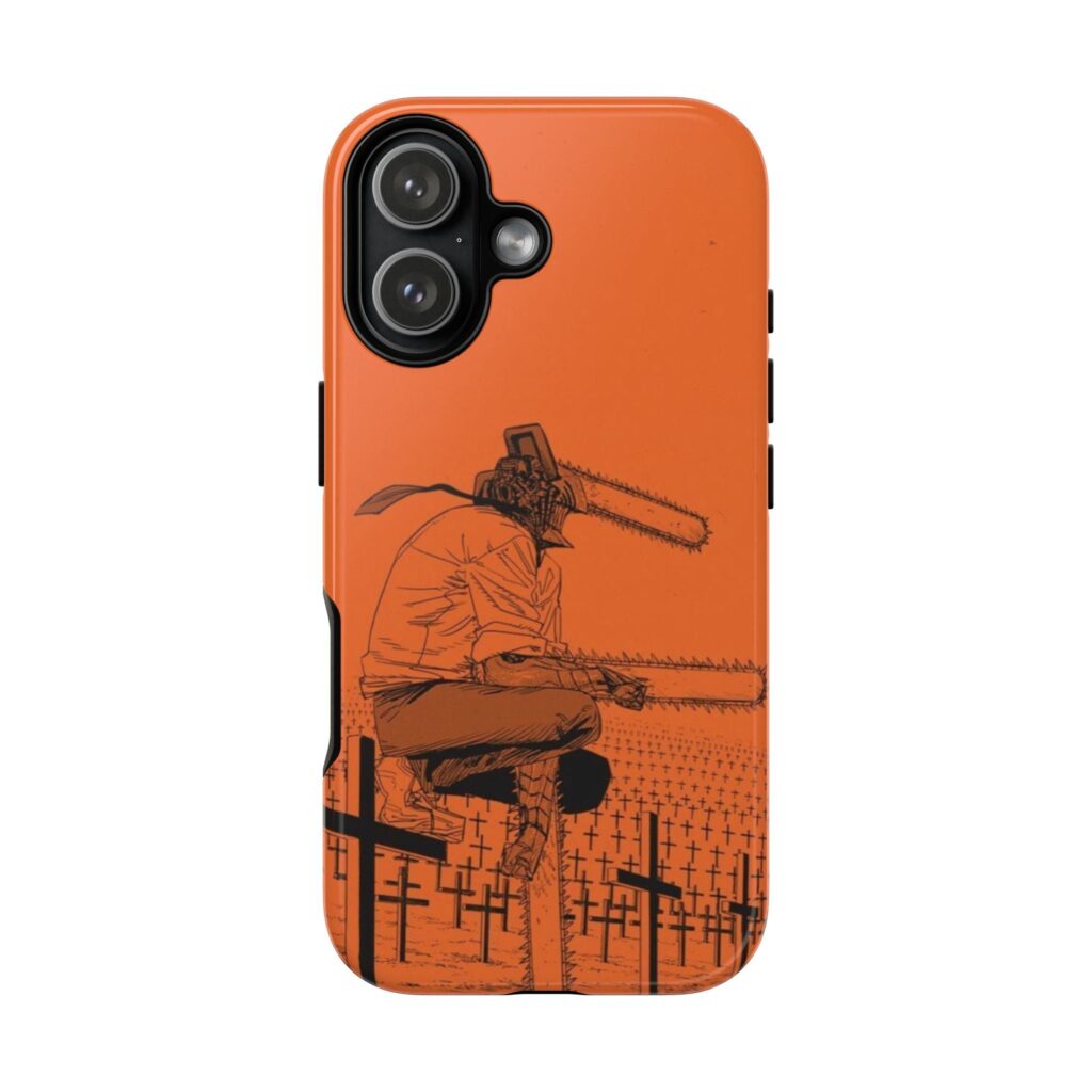 Witness Denji’s power! Chainsaw Man cases for iPhone 17-11, Samsung S25-S21 – ready to bind your sou...
