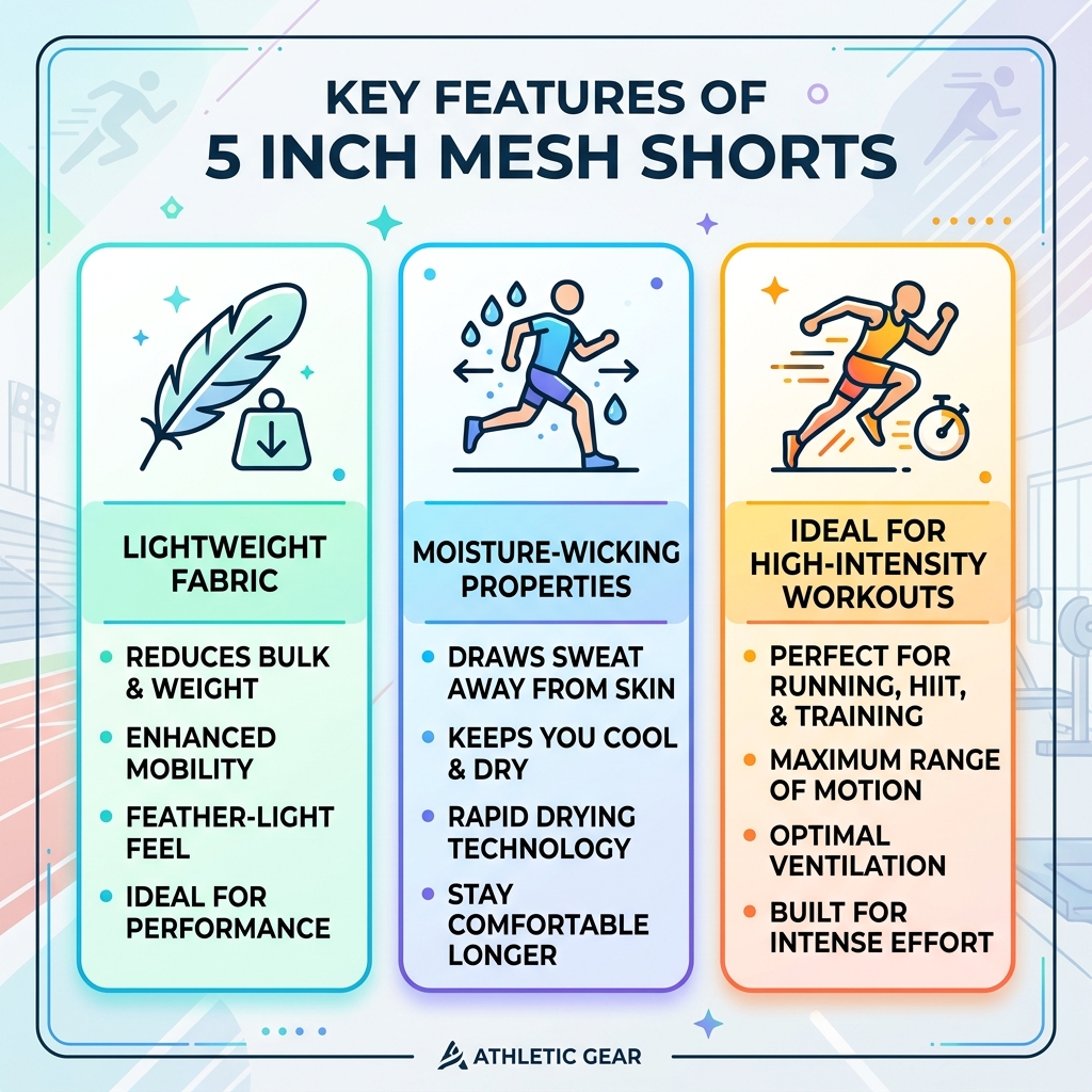 difference between 5 inch and 7 inch shorts