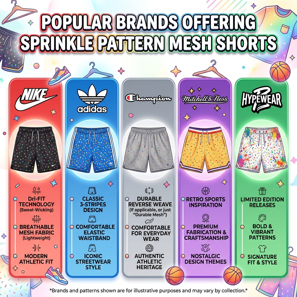 ice cream graphic shorts