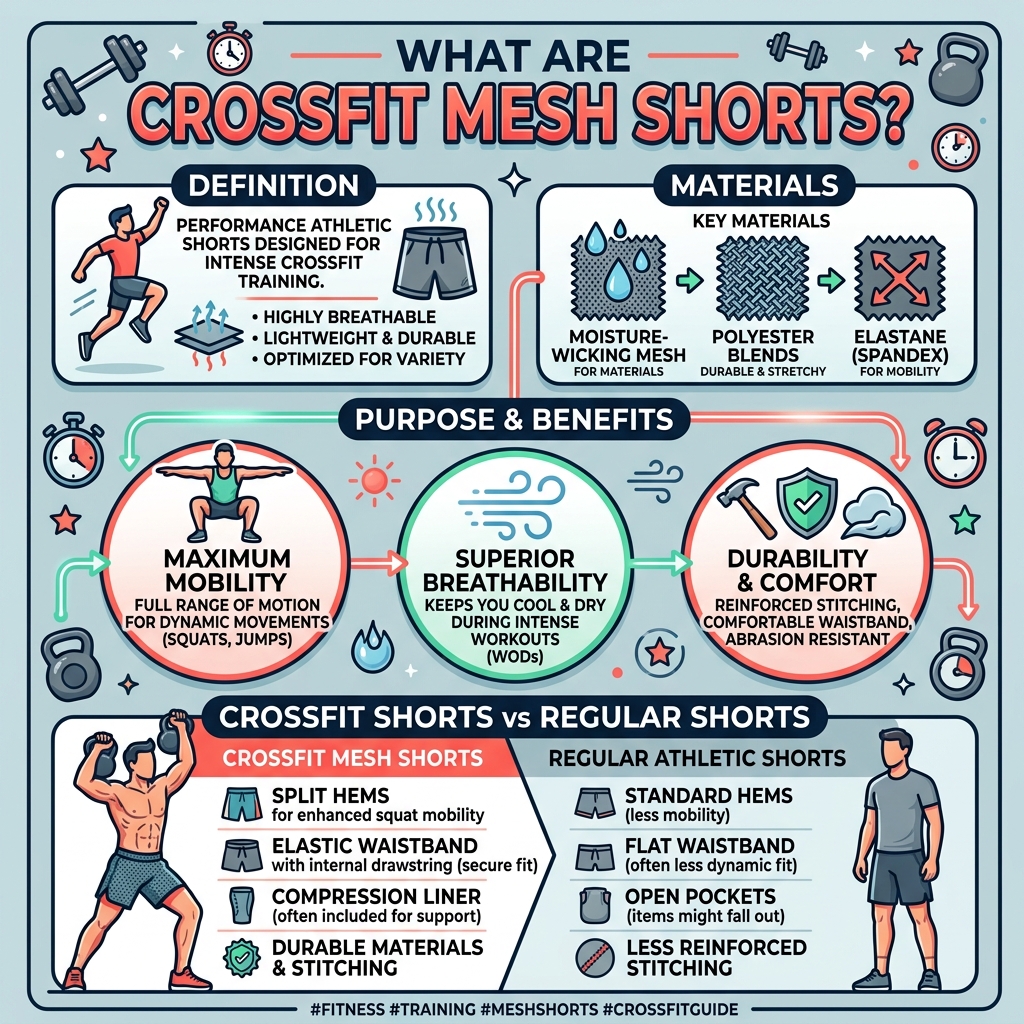 crossfit mesh shorts