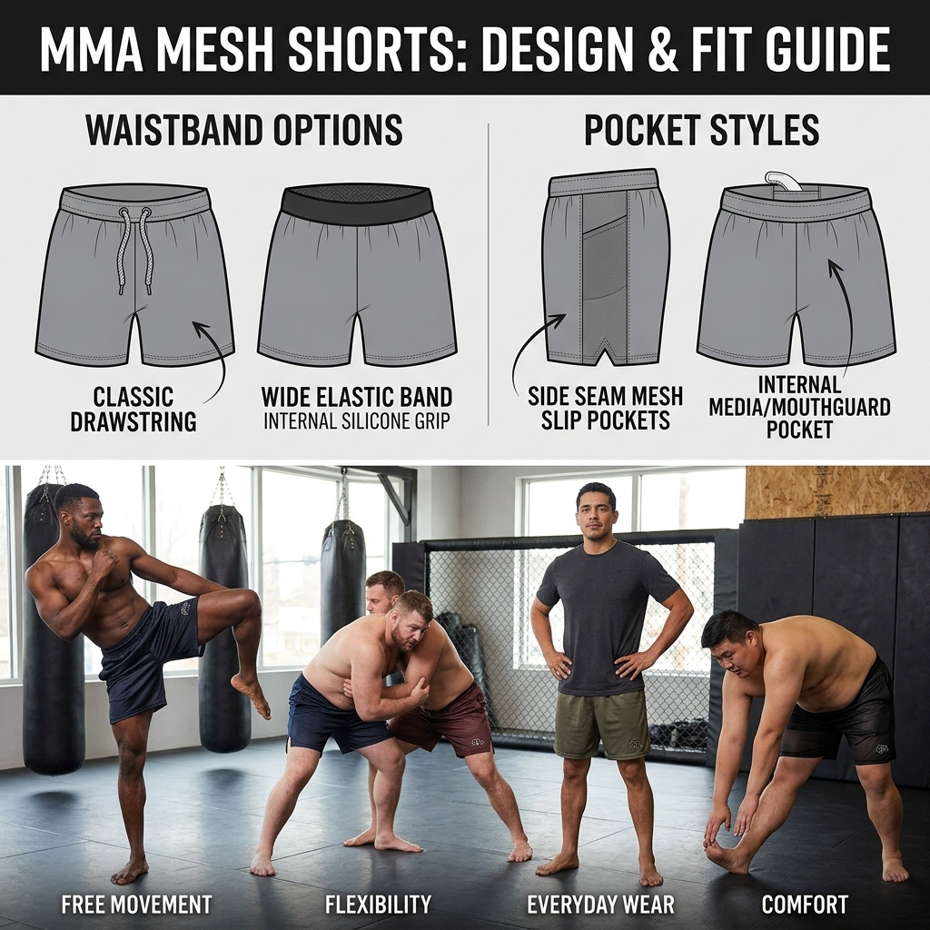 sports mesh shorts