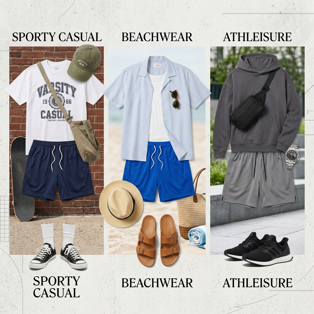 mesh vs cotton shorts