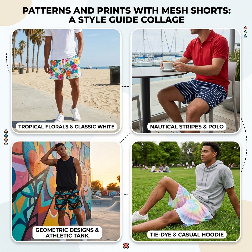 mesh shorts women outfit