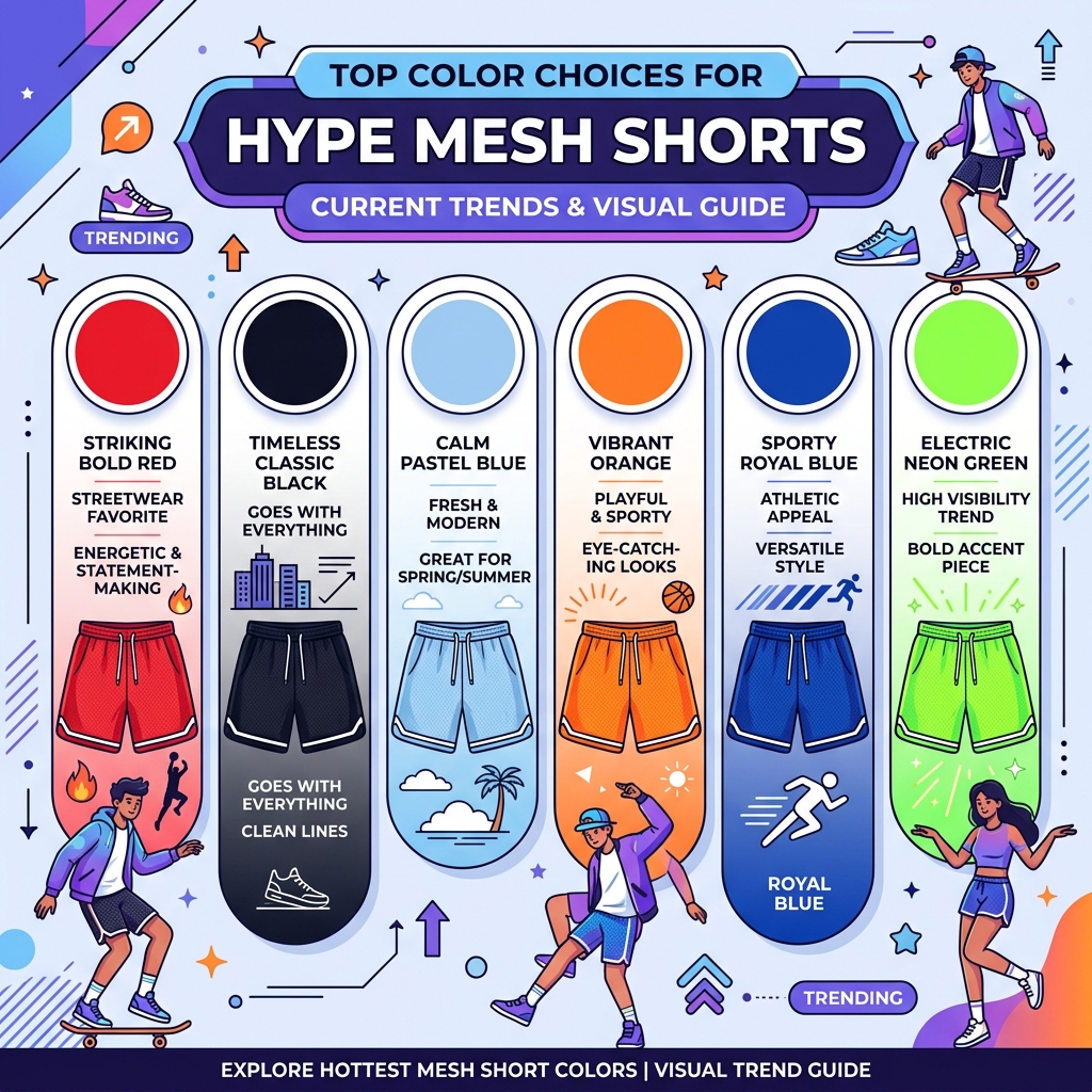 hype mesh shorts