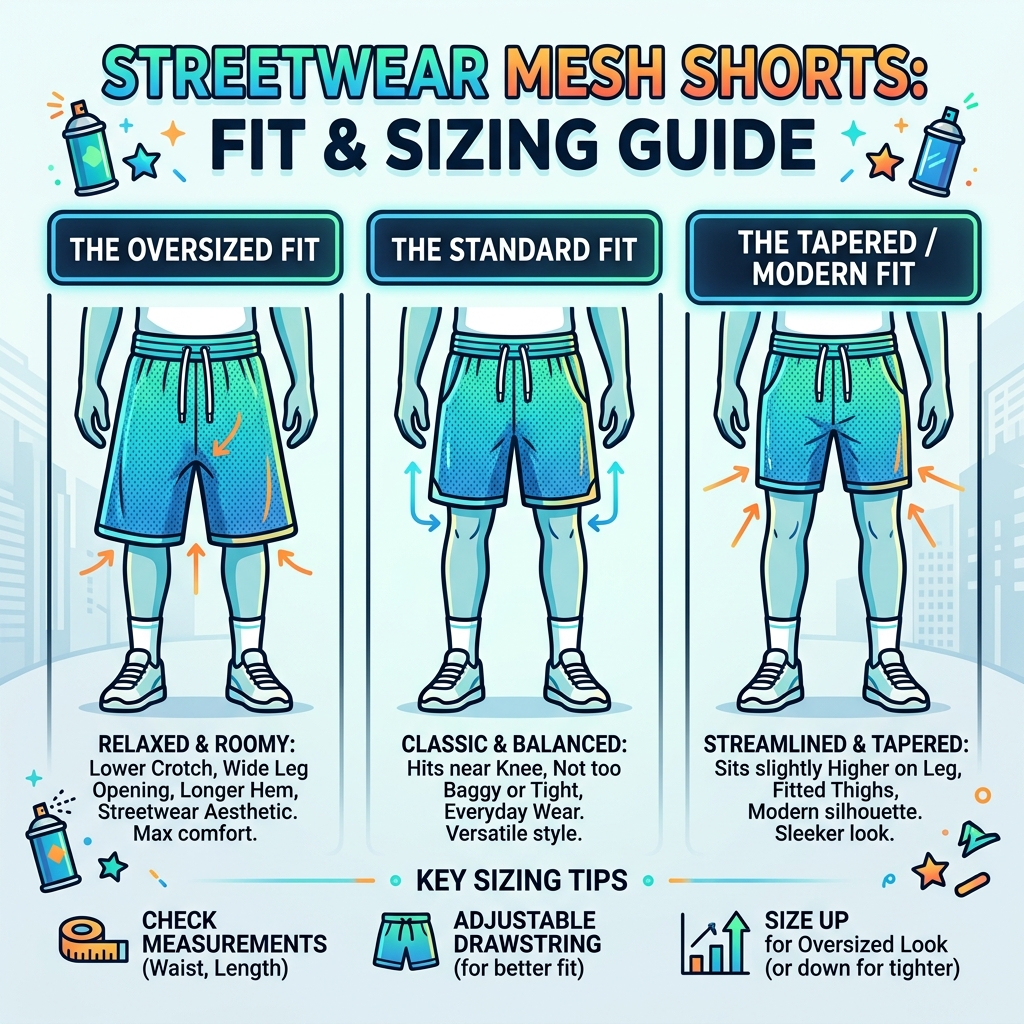 Top Streetwear Mesh Shorts Brands You Need to Know streetwear mesh shorts brands