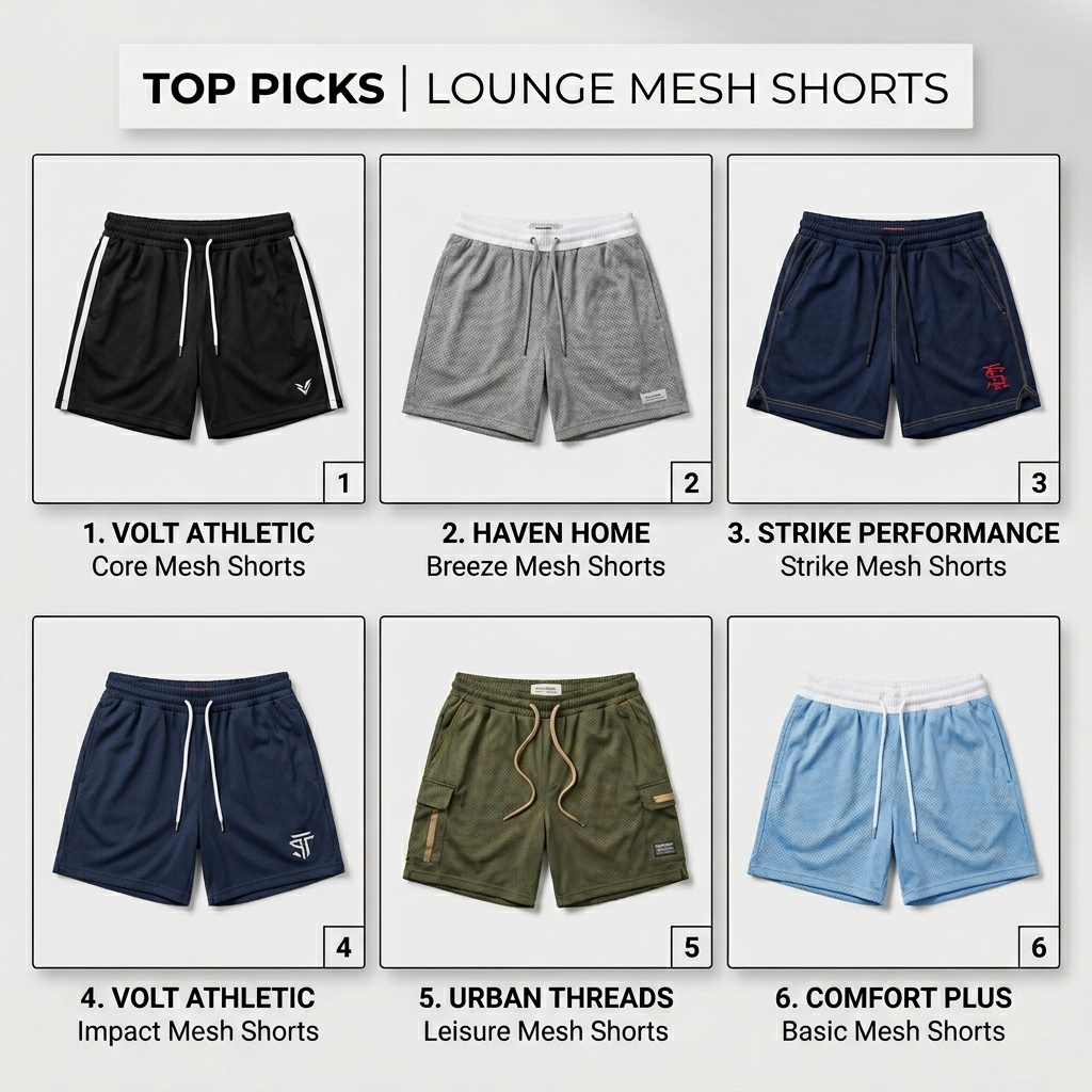 lounge mesh shorts