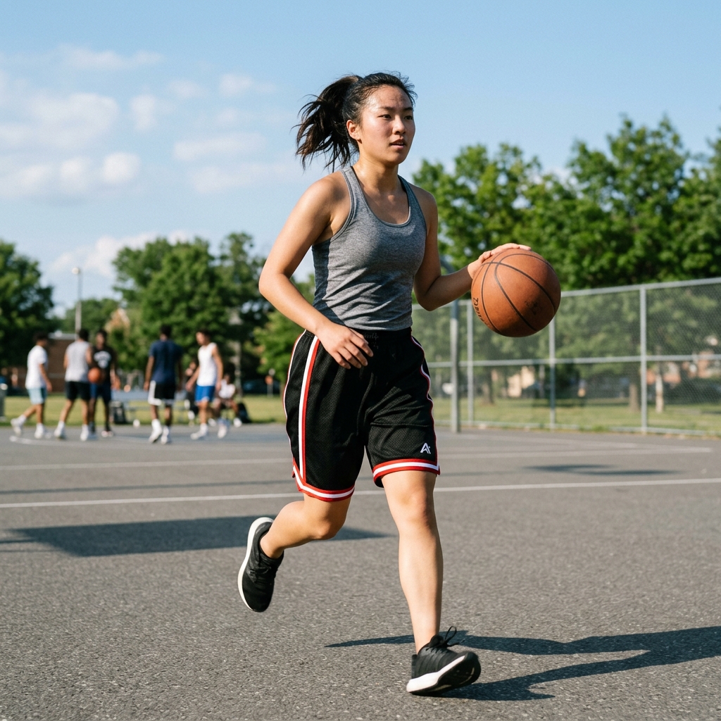 sports mesh shorts