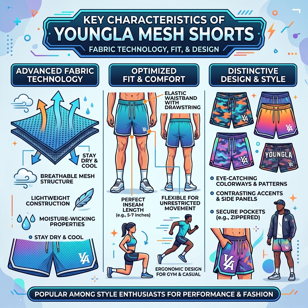 hype mesh shorts